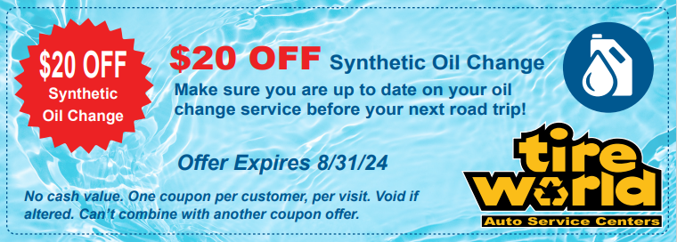 Synthetic Oil Change Coupon Frederick